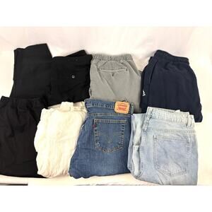 8 Pc Pants Shorts Dress Clothing LARGE Bundle Clothes Casual Womens Reseller Lot